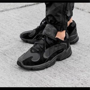 Black/Black Adidas Yung 1